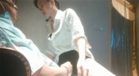 86073-真实搞足疗女，衬衣美腿极品御姐，拨开短裤磨蹭骚逼，大白屁股极度诱惑
