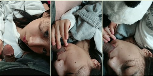72266-极品反差婊❤️乖巧素颜小女友水汪汪的大眼睛好白菜被猪拱了睡意朦胧中都不忘含.jpg