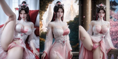 72491-柳眉-内裤玩具 高挑白腻滑嫩毛鲍菊花塞玩具.jpg