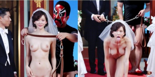 88345-【AI脱衣】❤️杨颖、高圆圆、林志玲等 明星婚礼系列❤️跟新郎一起牵着新娘进.jpg