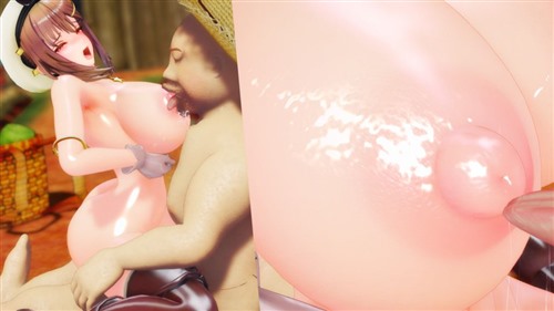 10705-[ろっぴーファンクラブ] デニムショートパンツのライザちゃんと農家.jpg