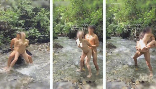 88419-超强绿帽夫妻【Nina小蜜桃】线下邀单男3P乱交，野外水中被野男人爆肏 (1).jpg