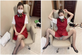 85346-专操空姐 大神『BMW』空姐制服 黑丝美腿 玩操穿制服的空姐 海航空姐篇