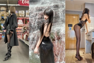 85938-模特身材性感人妻『发条』女神娇妻被两个单男3p 被操的胡言乱语，感受两个大鸡吧在体内同时抽送 上
