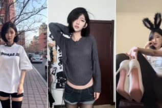 85247-【抖音】50万网红福利姬美女『行简』日常视频与最新高价定制逼脸同框道具爆菊双插
