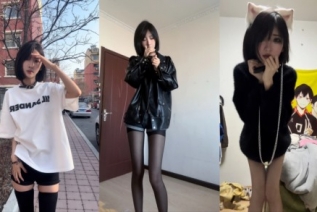 85630-【最新重磅泄密】抖音38万粉，天花板女神【行简】重金定制福利，与金主口交性爱，淫水直流