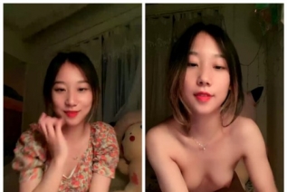 85598-漂亮又清纯的校花妹子，性感的红唇和兔牙，100%女朋友的感觉