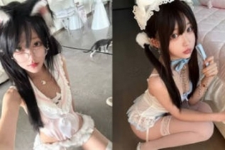 72325-最新流出抖音12万粉绝顶反差cos天生萝莉体【神再佑我璐酱】露脸