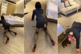 76449-优雅女神高挑气质丝袜制服性爱