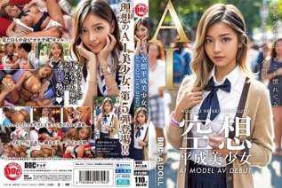 DAL-010 空想平成美少女 AI MODEL AV DEBUT 黒咲華