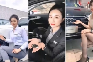 85698-北京奥迪直播销售女经理为完成A8订单被包养，被金主爆出狠操调教视频，身材气质都一级棒的性感尤物