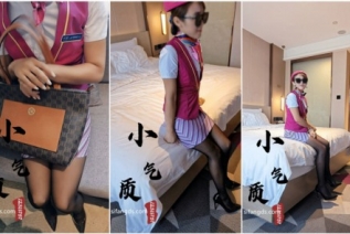 86599-山东绿帽癖 小气质夫妇小熊维尼 最新《南航空姐小气质》6V