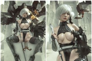 83340-极品CosPlay爆机少女人形兵器原版私拍60P超清3K原版