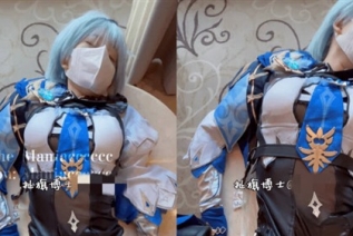 72614-【COS控狂喜】美女Coser收藏家福利姬泡良大神「Maniacccccc」《原神》优菈劳伦斯躺在桌子上被插到浪叫连连