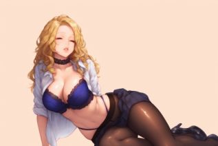 63840-P站AI画师熟女御姐诱惑巨乳Reconia